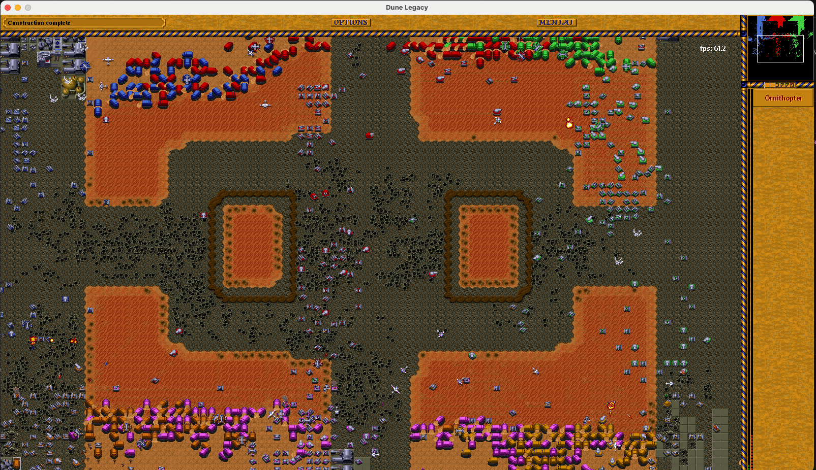 Epic 2000+ unit battle with multiple factions